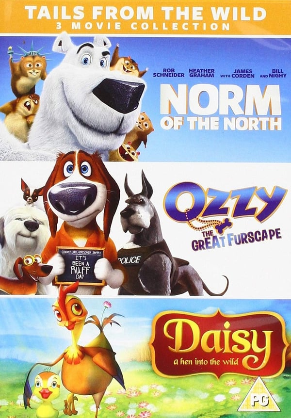 Tails from the Wild: 3 elokuvan kokoelma DVD