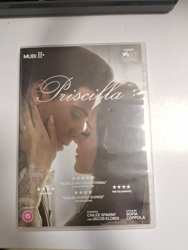 Priscilla (2023) DVD Priscilla (2023) DVD
