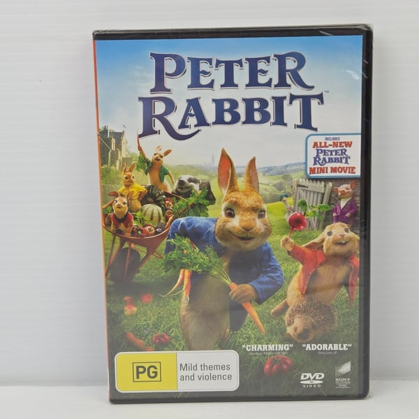 Petteri Kaniini Elokuva (2018) DVD - Rose Byrne, Domhnall Gleeson