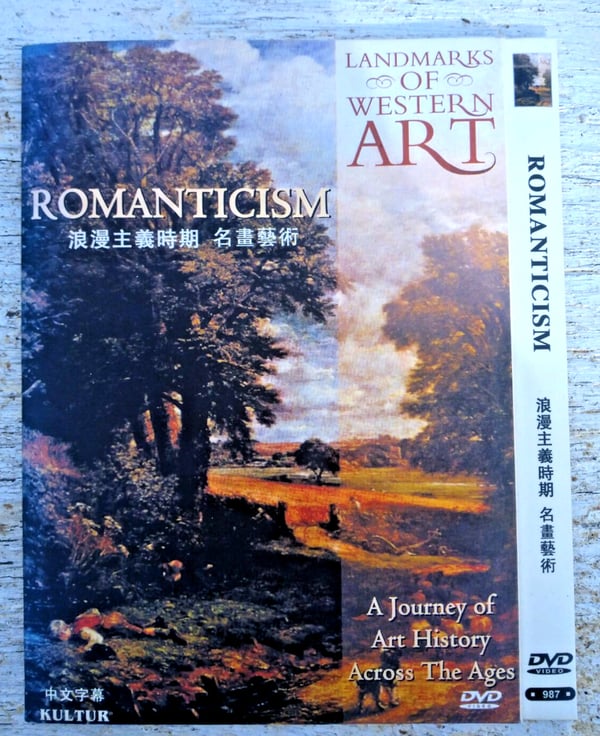 Landmarks of Western Art: Romantikkens Reise DVD