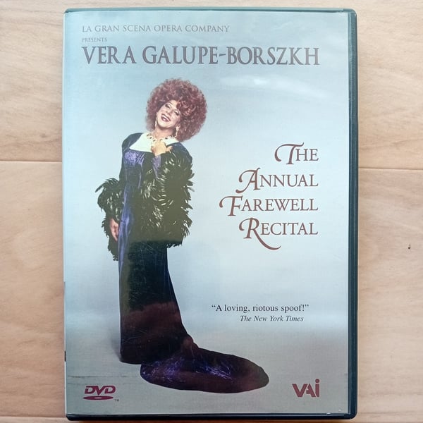 Vera Galupe-Borszkh: The Annual Farewell Recital (DVD, 2003)