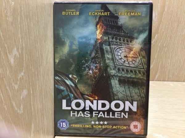 London Has Fallen DVD med Gerard Butler & Aaron Eckhart