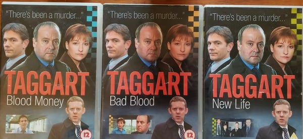 3 Taggart DVD-plater