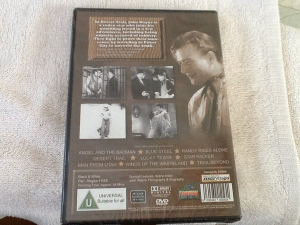 Ørkenstien med John Wayne DVD (Forseglet)