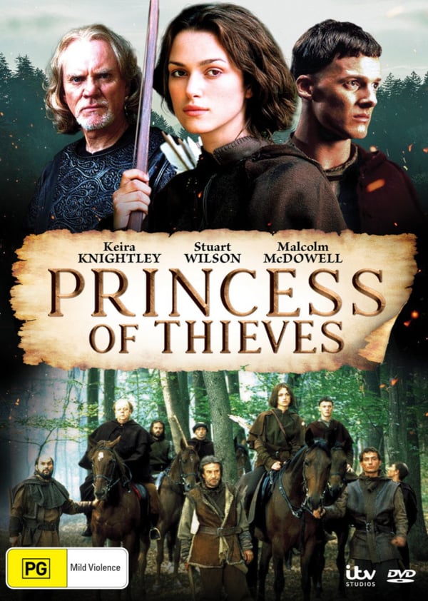 Princess Of Thieves - Keira Knightley & Malcolm McDowell (DVD)