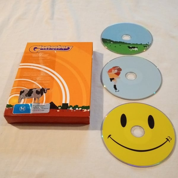 Glastonbury The Movie - Woodstock Style - Live Musik Koncert (3-DVD Boksæt)
