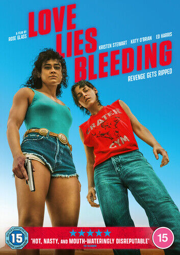 Love Lies Bleeding Kristen Stewart, Glass DVD (2024)