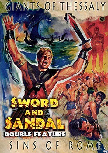 Sword And Sandal Kaksoiselokuva: Vol 1 (Giants Of Thessaly & Sins Of Rome) DVD