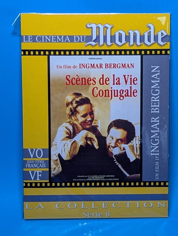 Scener fra et ekteskap (Scenes From A Marriage) DVD med svenske undertekster