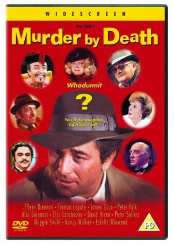 Murder By Death – DVD med Peter Falk, Alec Guinness, Peter Sellers