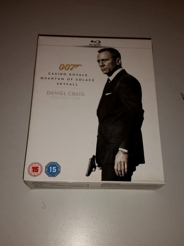 007 James Bond Blu-ray: Casino Royale, Quantum of Solace, Skyfall
