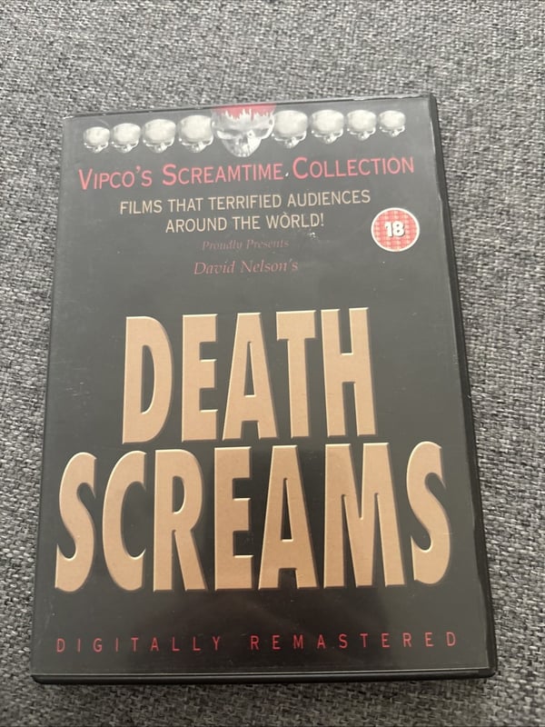 Death Screams – UK Vipco's DVD