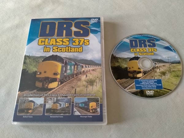 DRS Class 37s Skotlannissa UK junat rautatiet DVD (2016)