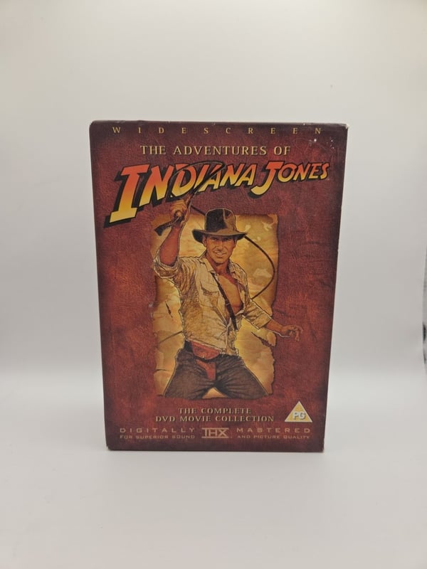 Indiana Jones Trilogi: Jakterna på den försvunna skatten, De fördömdas tempel DVD