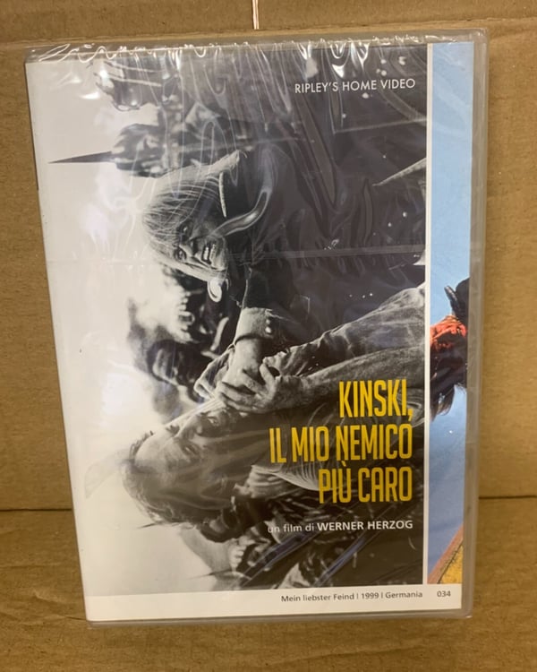 Kinski: Il Mio Nemico Più Caro (Italiensk Import) DVD