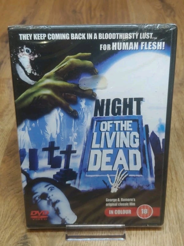 Night Of The Living Dead (1969) värillisenä – DVD