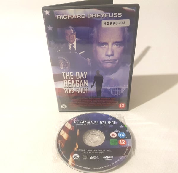 Dagen Reagan Ble Skutt (2001) – Richard Dreyfuss Import DVD