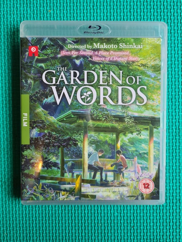 The Garden of Words (2013) – Anime af Makoto Shinkai på Blu-ray The Garden of Words (2013) – Anime af Makoto Shinkai på Blu-ray