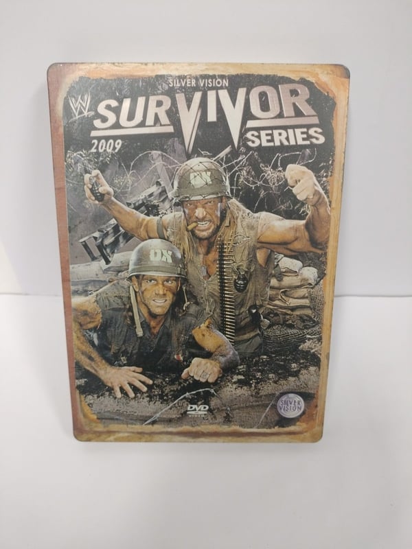 WWE Survivor Series Harvinainen Steelbook (HBK, DX, WWF) DVD (2009)