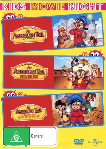 An American Tail & Fievel Goes West DVD - Familjeunderhållning