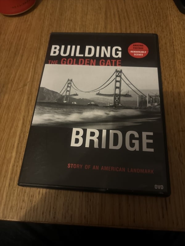 BUILDING Of The GOLDEN GATE BRIDGE # Story DVD
