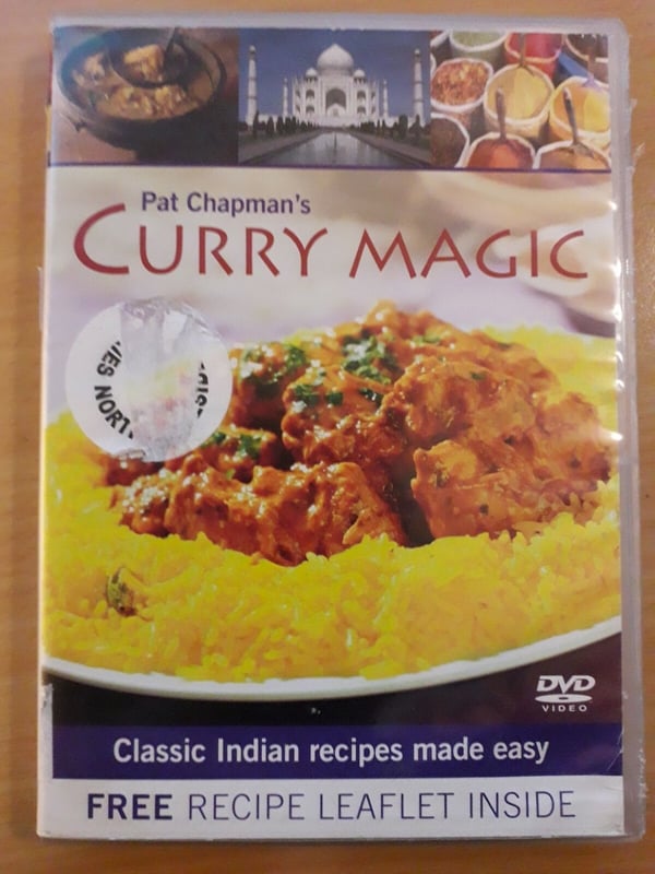 Pat Chapman's Curry Magic (inkl. oppskriftshefte) – DVD