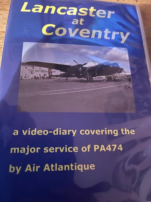 Lancaster at Coventry: Video Diary of PA474 Service DVD
