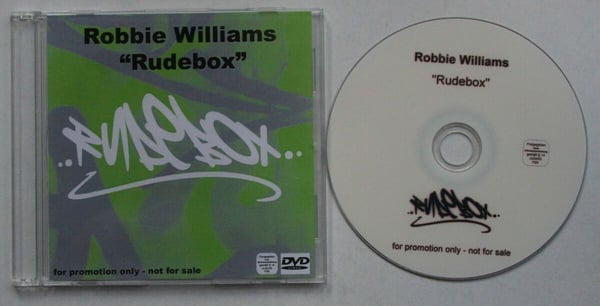 Robbie Williams: Rudebox – Sjælden Forhåndsvisning DVDr