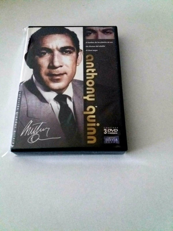 Anthony Quinn Pakke: The Black Swan, Teeth of the Diablo, The Man (3DVD)