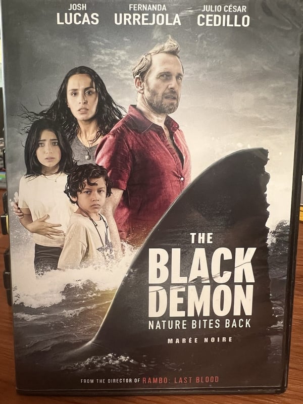 The Black Demon DVD (2023) med Josh Lucas