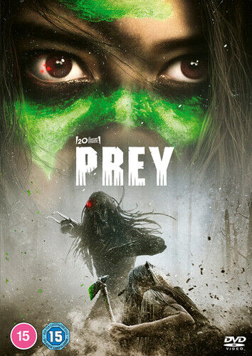 Prey (2023) DVD med Amber Midthunder, Dan Trachtenberg