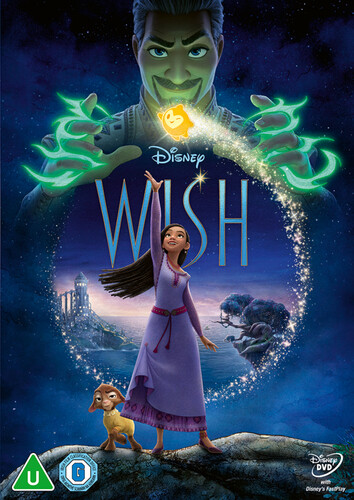 Wish - Disney Animaatioelokuva (DVD, 2024)