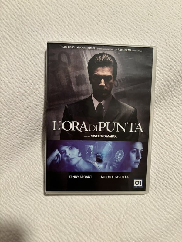 L'ora Di Punta - Vincenzo Marra, Fanny Ardant (Italiensk Film 2007, DVD)