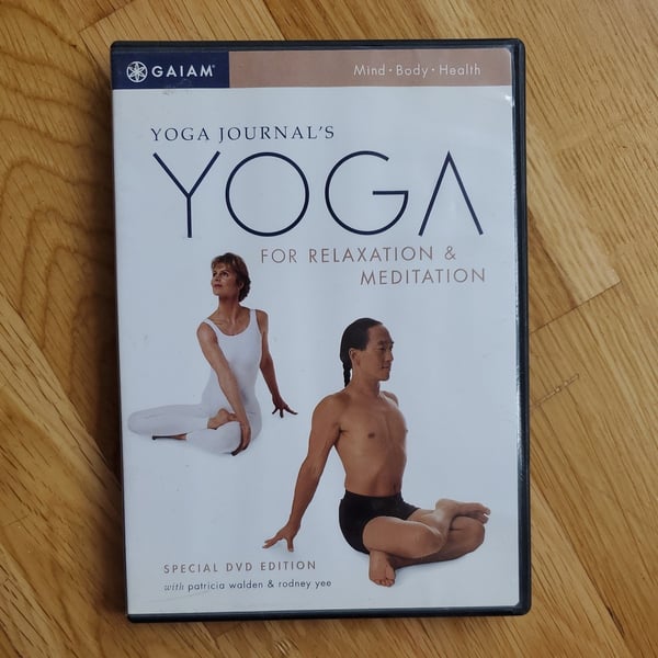 Yoga Journals Gaiam Afspænding & Meditation Specialudgave (DVD)