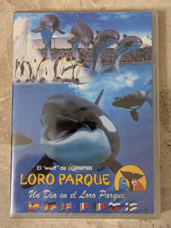 Loro Parque Tenerife Canarias Animal Embassy Orca - DVD