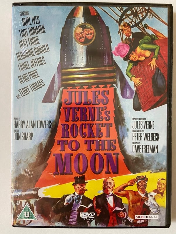 Jules Verne's Rocket To The Moon Burl Ivesin kanssa DVD