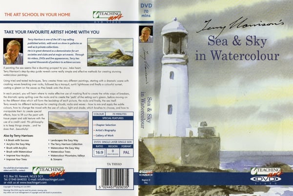 Sea & Sky in Watercolour DVD - Mal med akvarell