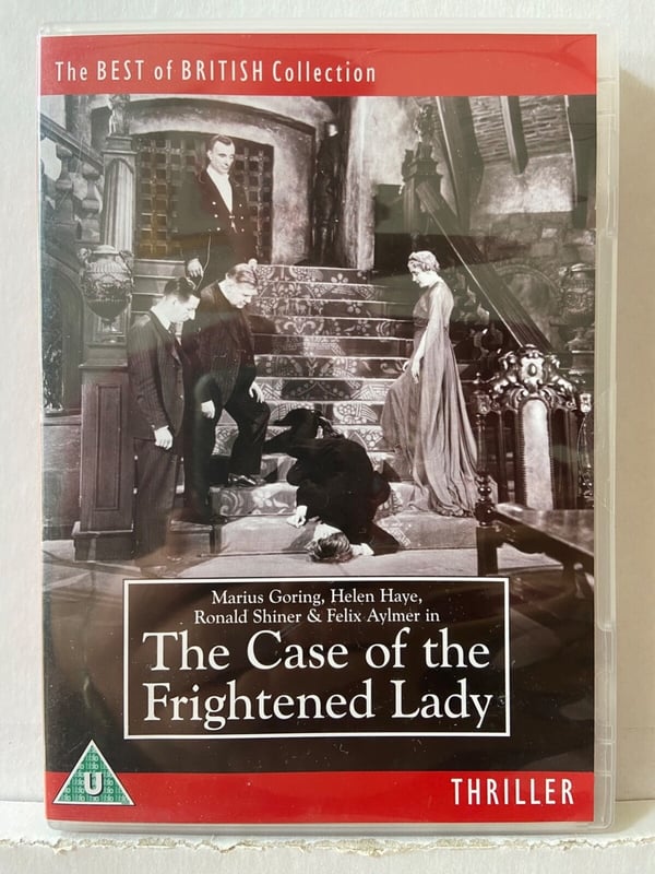 The Case Of The Frightened Lady (1940) – Klassinen Brittidekkari DVD