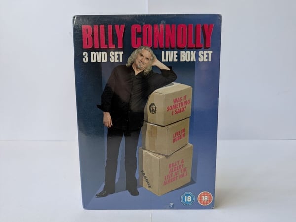 Billy Connolly 3-Disc Live Box Set DVD (2007)