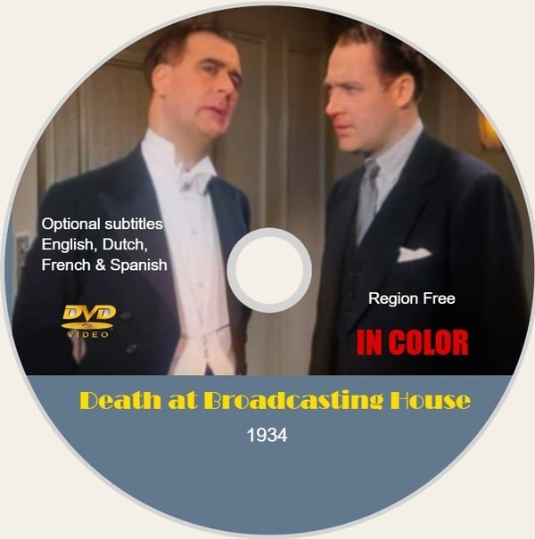 Death at Broadcasting House (1934) – Fargeversjon DVD