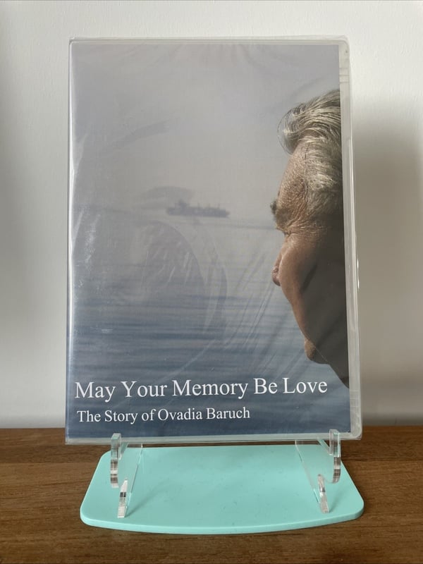 May Your Memory Be Love: Ovadia Baruchin tarina – Holokausti DVD