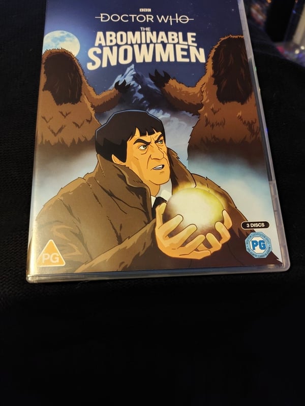 Dr Who Abominable Snowman BBC DVD (2022)