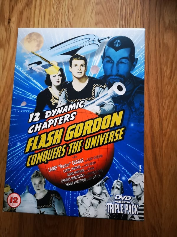 Flash Gordon Conquers The Universe Boxset, Kapitel 1-12 (DVD)