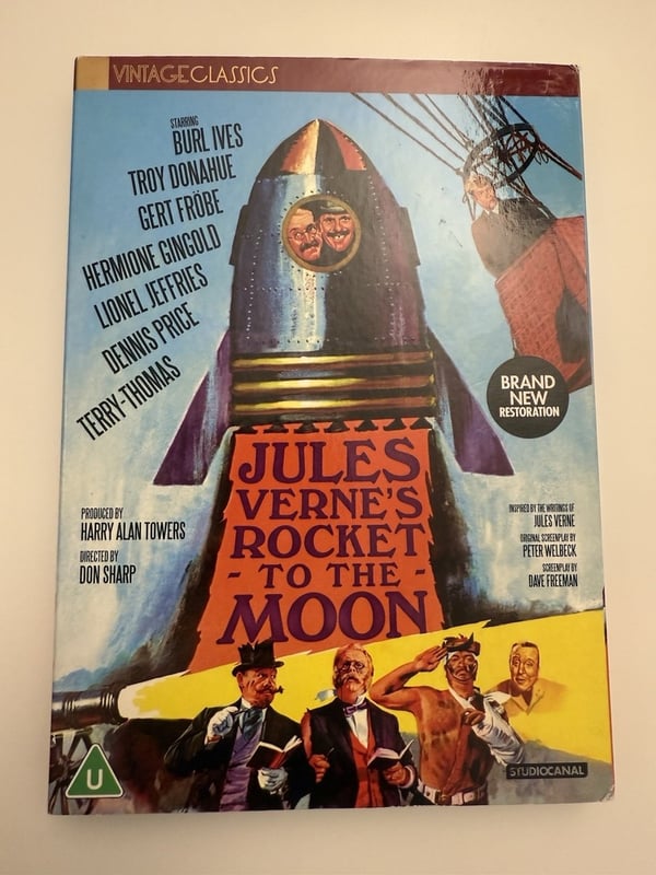 Jules Vernen Raketti Kuuhun (Lionel Jeffries) DVD (1967)