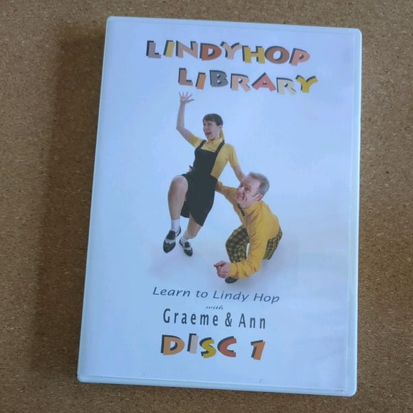 Lindy Hop Library Disc 1: Lær Lindy Hop med Graeme og Ann – DVD