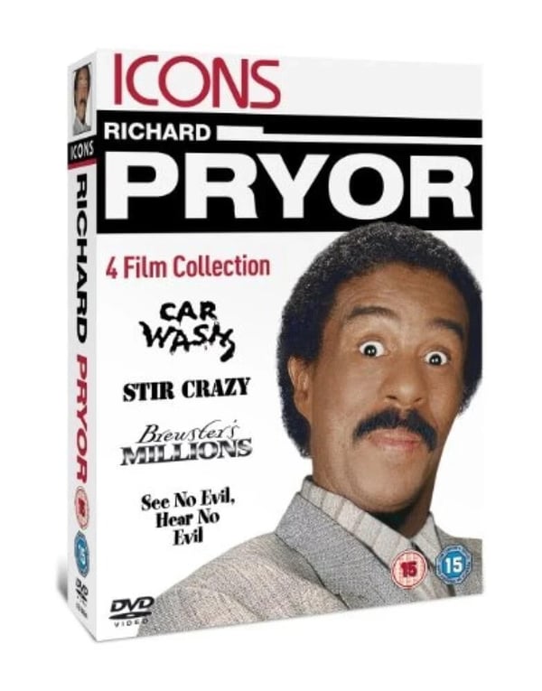 RICHARD PRYOR: Stir Crazy, Brewster's Millions, See No Evil..., Car Wash DVD