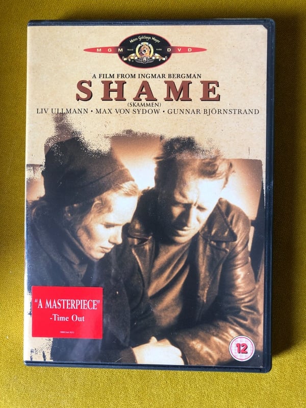 Shame (Skammen) – Ingmar Bergman, Liv Ullmann (1968) – DVD