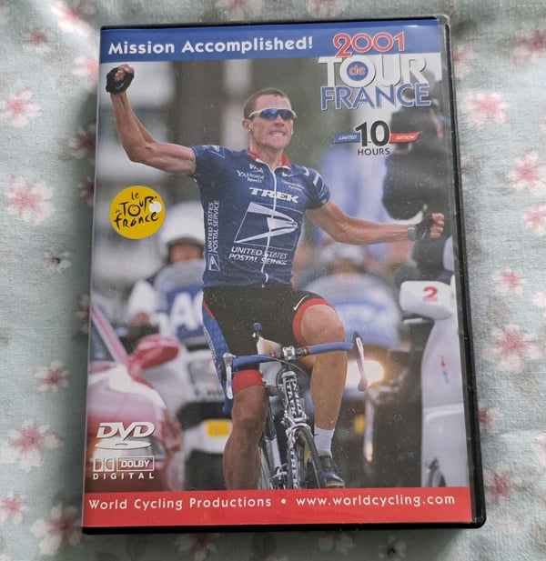 WCP TDF Tour De France Extended Edition 10 timer DVD (2001)