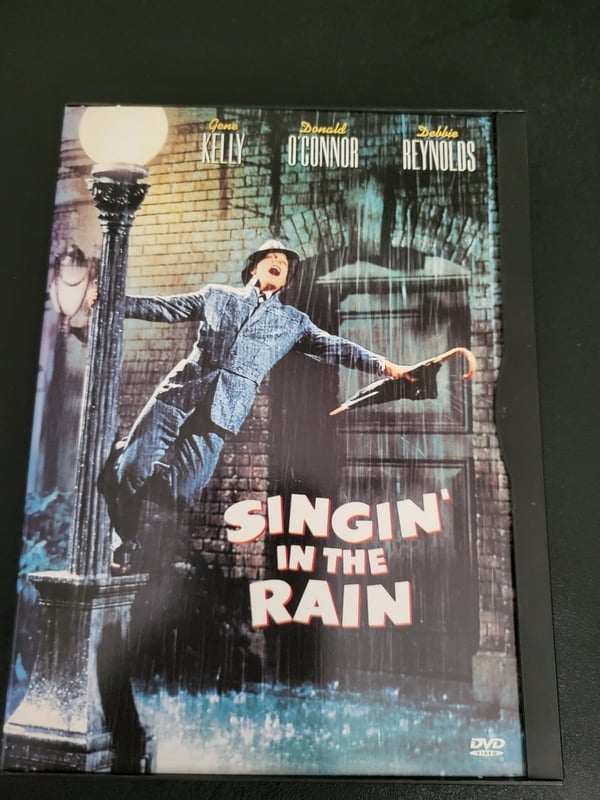 Singin' In The Rain - Gene Kelly, Debbie Reynolds Musikal 50-talls DVD (1951)