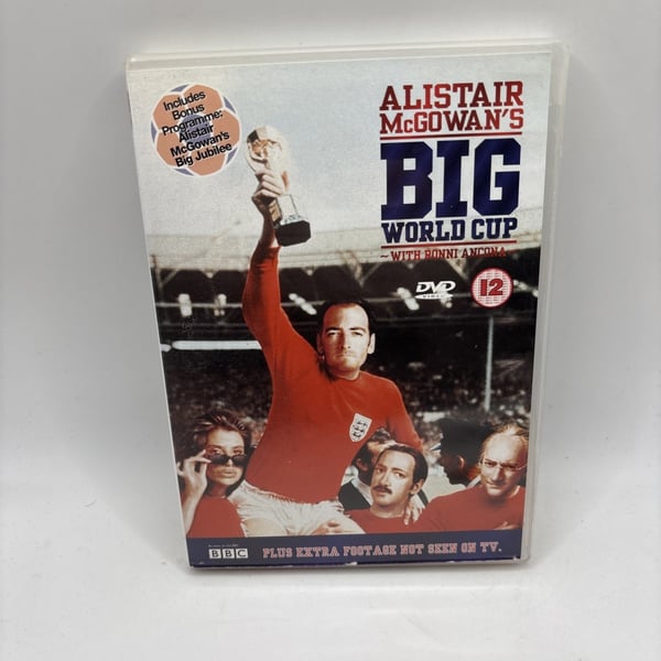 Alistair McGowans Big World Cup With Ronni Ancona Fotball DVD